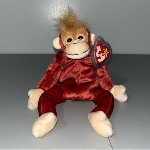 3/25$(Mix) TY Beanie Baby SCHWEETHEART the Orangutan Retired NWT 1999